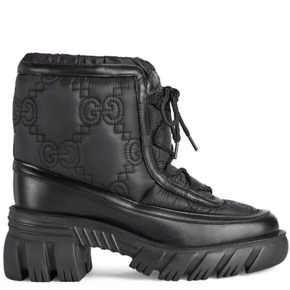 Gucci Shoes - Gucci
GG pattern boots AUTHENTIC 